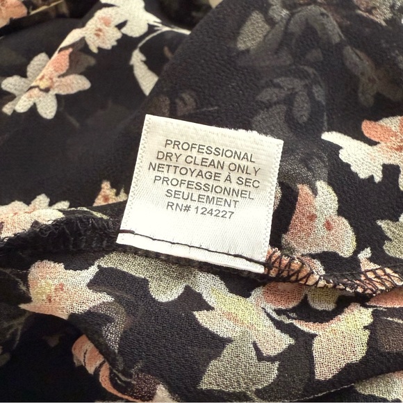 MISA Los Angeles Lolita Dress in Ditsy Black Floral Size Large - Picture 10 of 13